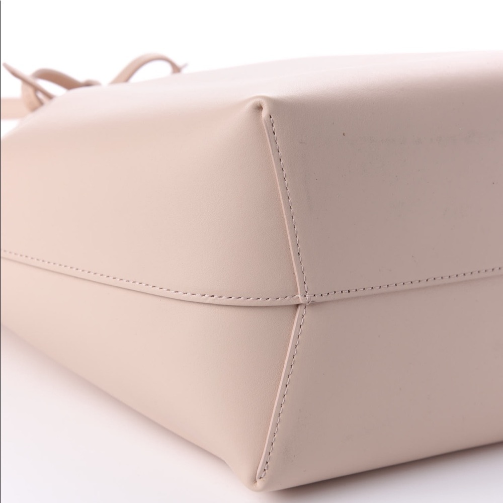 Mansur Gavriel Calfskin Light Pink Bucket Bag - Picture 10 of 14